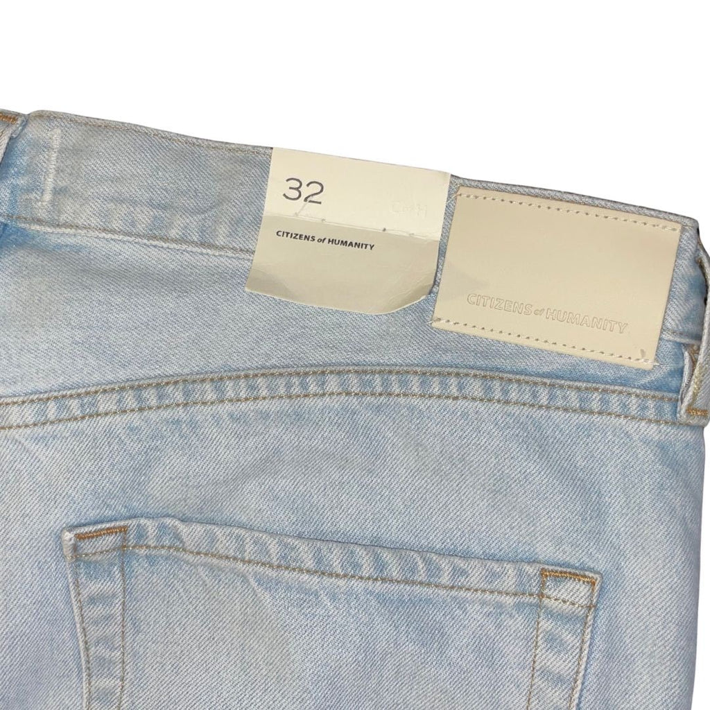 Citizens of Humanity Brynn Drawstring High-Rise Wide Leg Jeans 32 Tie Waist NWT