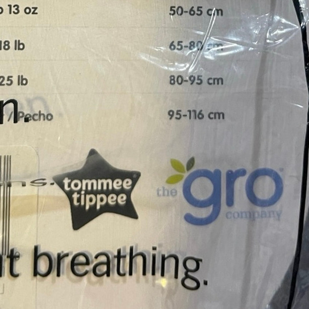 Tommee Tippee The Original GROBAG Baby Sleep Sag Onesie SZ 6-18M NWT Newborn