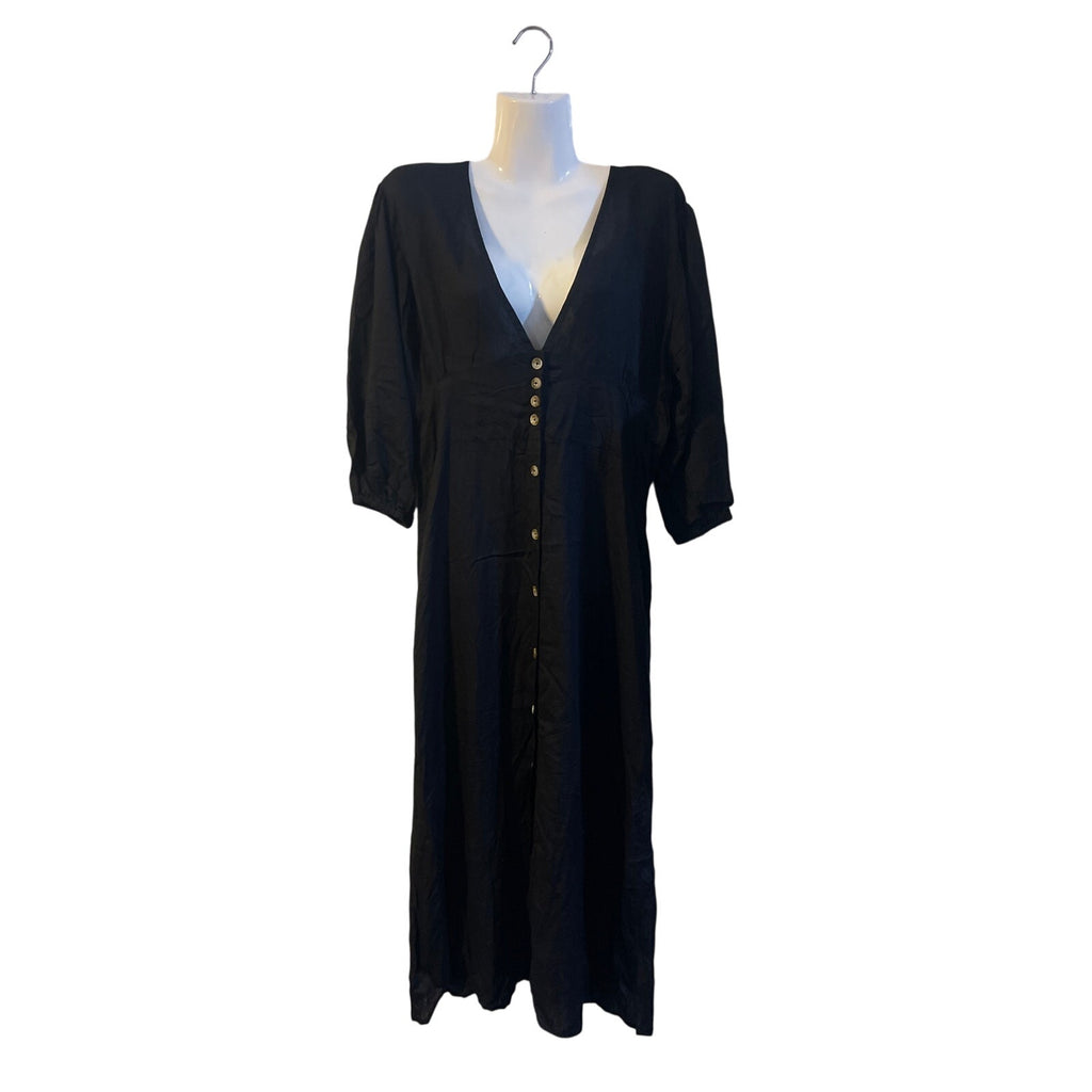Elf Made by Hand Kaftan Dress SZ XXL Boho Casual Resort Wear Vacation NWT