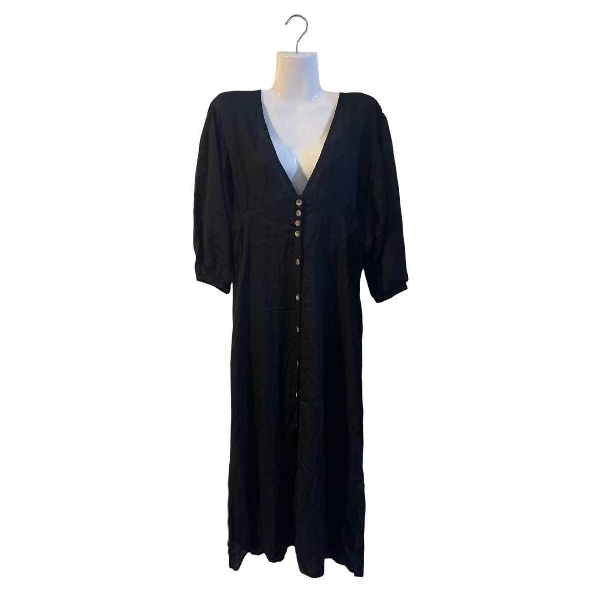 Elf Made by Hand Kaftan Dress SZ XXL Boho Casual Resort Wear Vacation NWT
