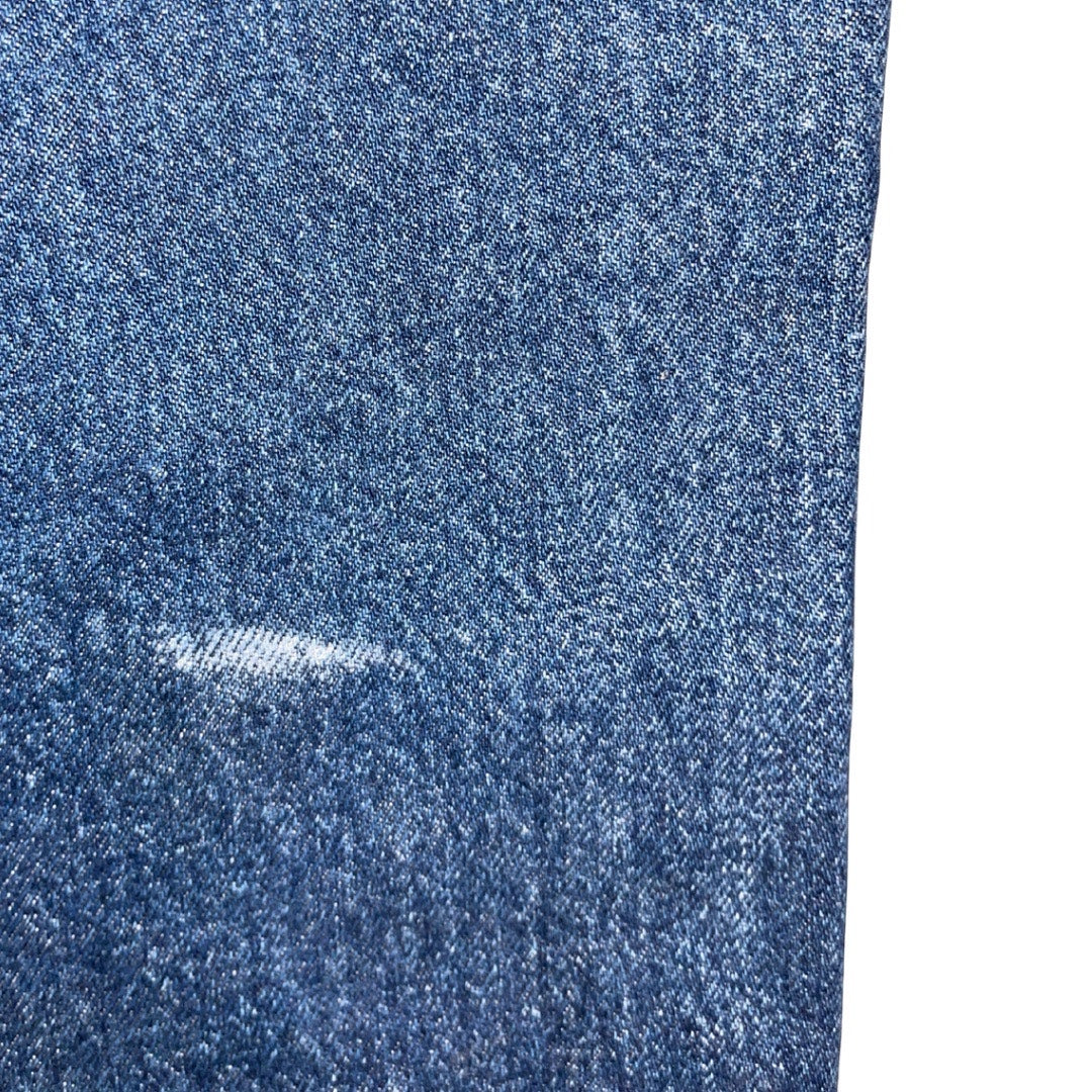 Wrangler Authentic Denim Blue Jeans Regular Fit Size 36x30 Straight Leg Utility