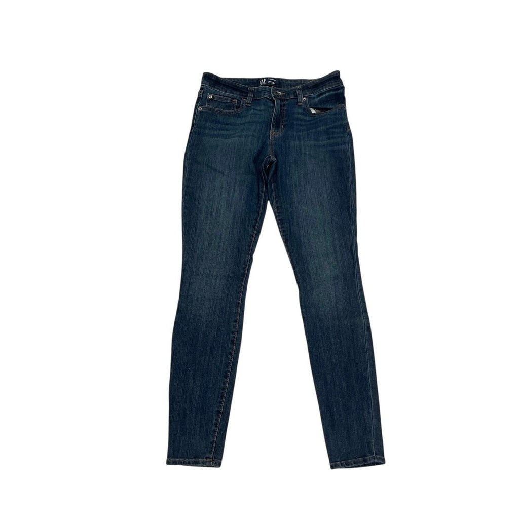 Gap Dark Wash Skinny Denim Jeans Leggings SZ 28 Streetwear Casual Chic