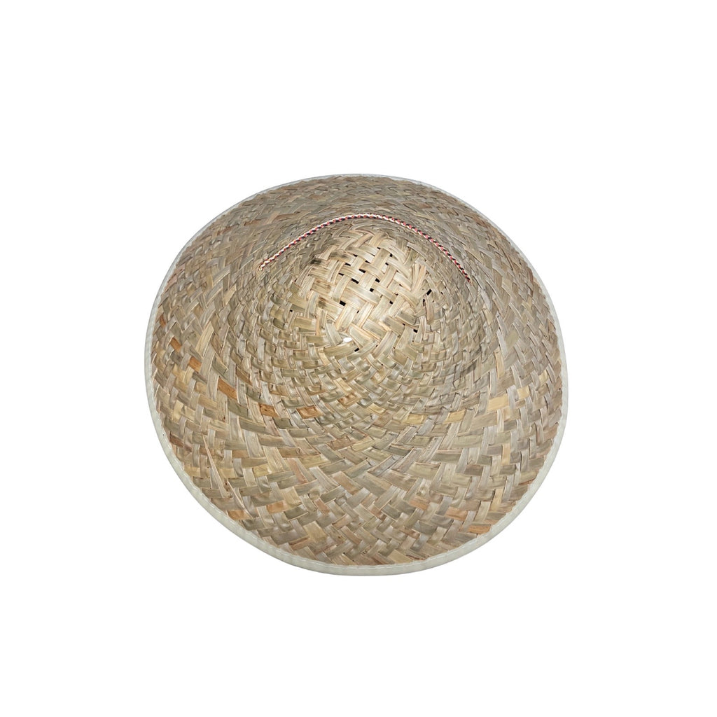 Asian Chinese Japanese Garden Conical Bamboo Rice Farmer Coolie Hat