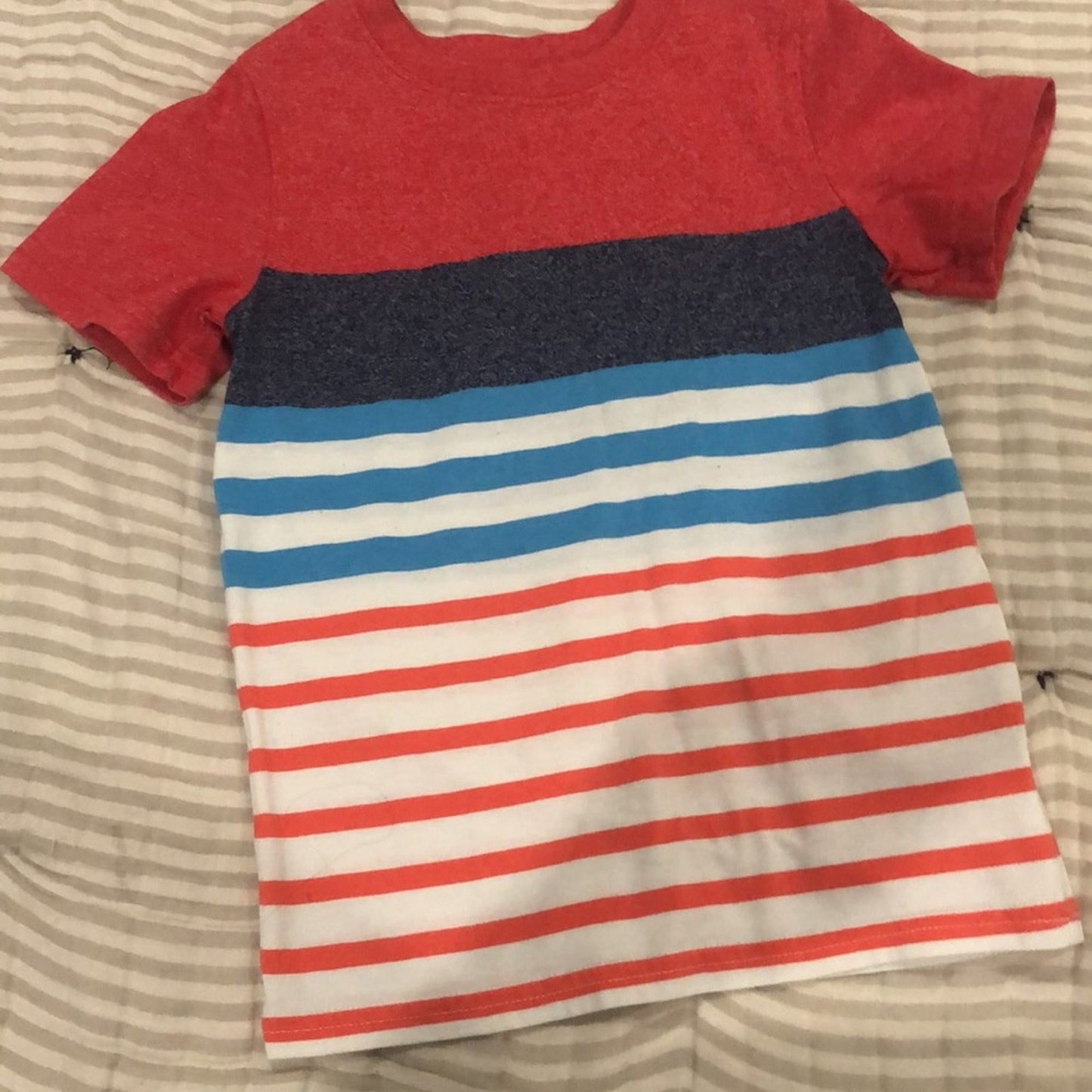 2) boys cat and Jack shirts