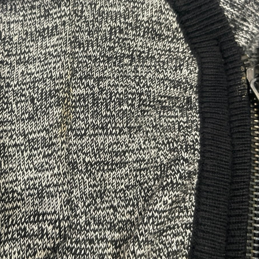 Sean John Zip-up Knit V-Neck Cardigan Sweater SZ 3XL Hip Hop Streetwear