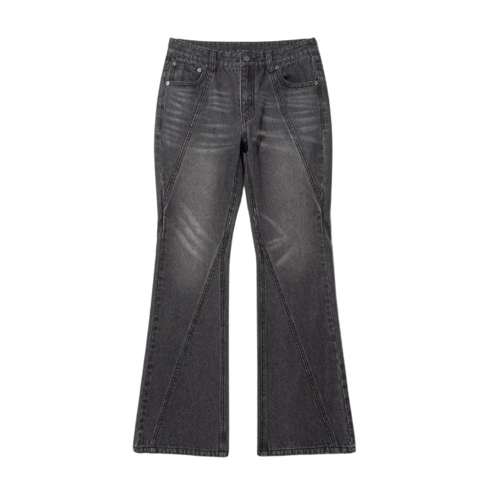 NOT4NERD Women Low Waist Flare Jeans Denim Pants Y2K