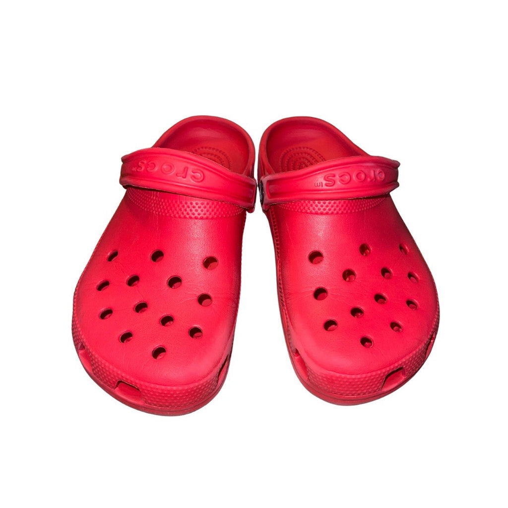 CROCS Classics Kids Shoes Red Pepper Size 3