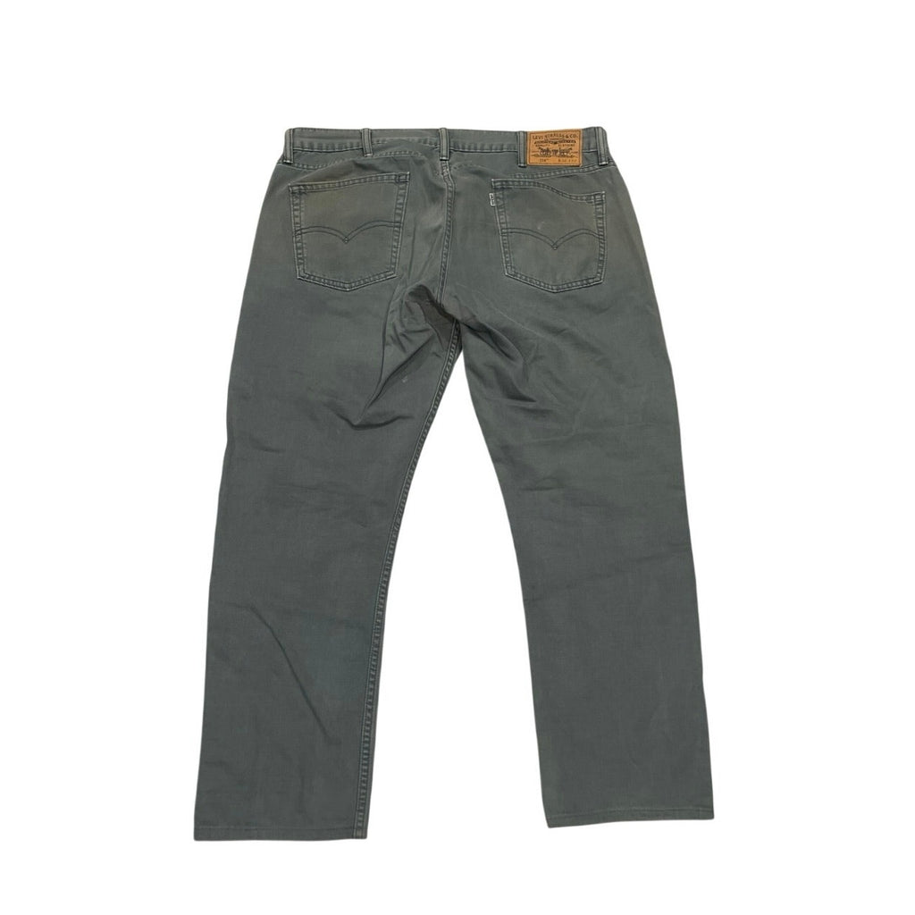 Levi's 514 Green Straight Fit Jeans Size 38x32 Regular Fit Casual Streetwear