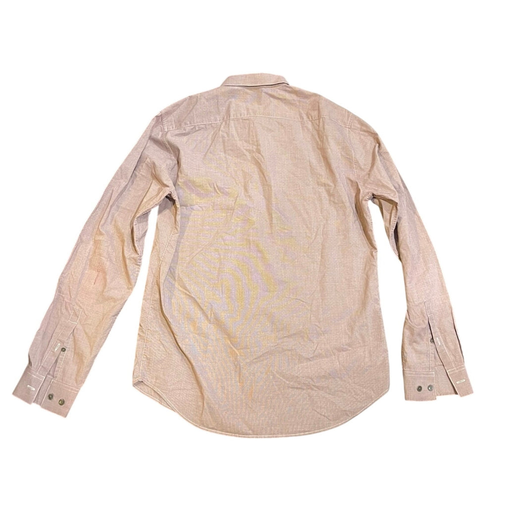 Theory button long sleeve shirt Size Medium Office Career Preppy Cotton