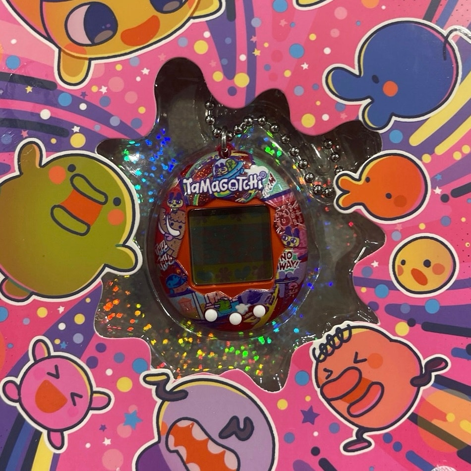 Tamagotchi Tama Time Travel Gen 1 Limited Edition Virtual Pet Comic Con Open Box