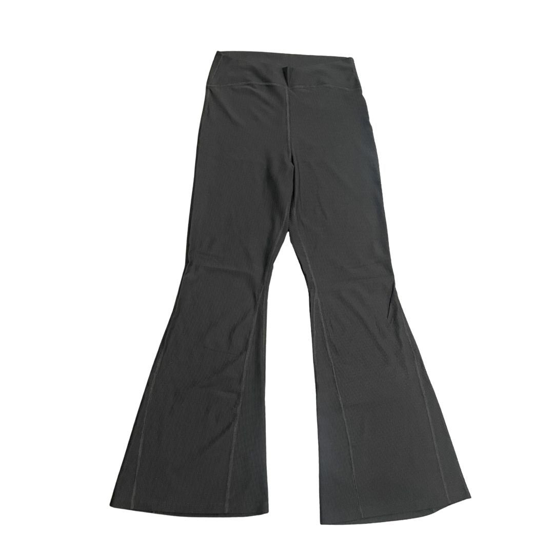 Old Navy Active Super Flare Pants Rib PowerSoft High Rise Size Large Activewear