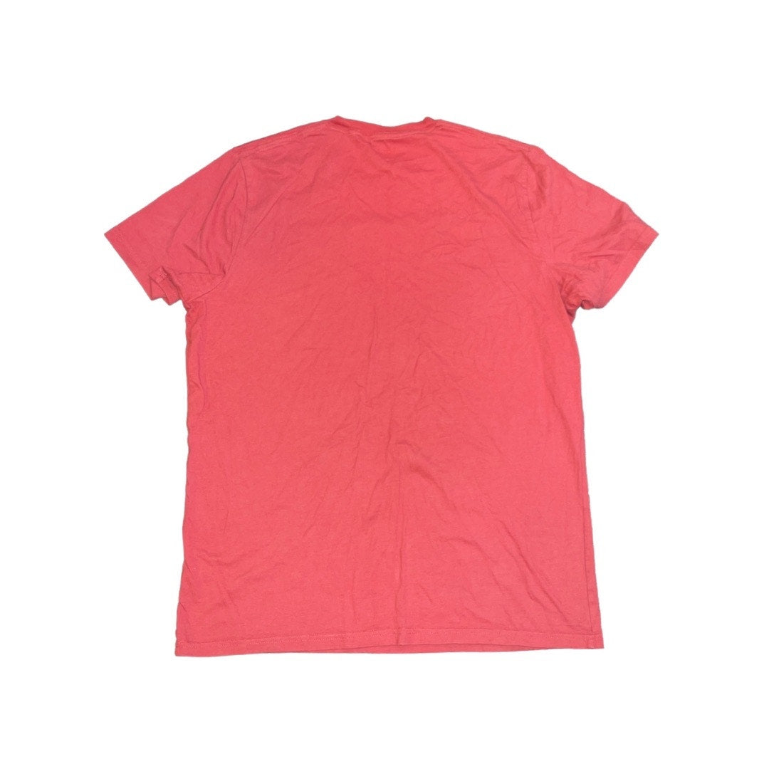 Hollister Logo Mens Classic Fit T-Shirt Large Crewneck Streetwear Casual Y2K