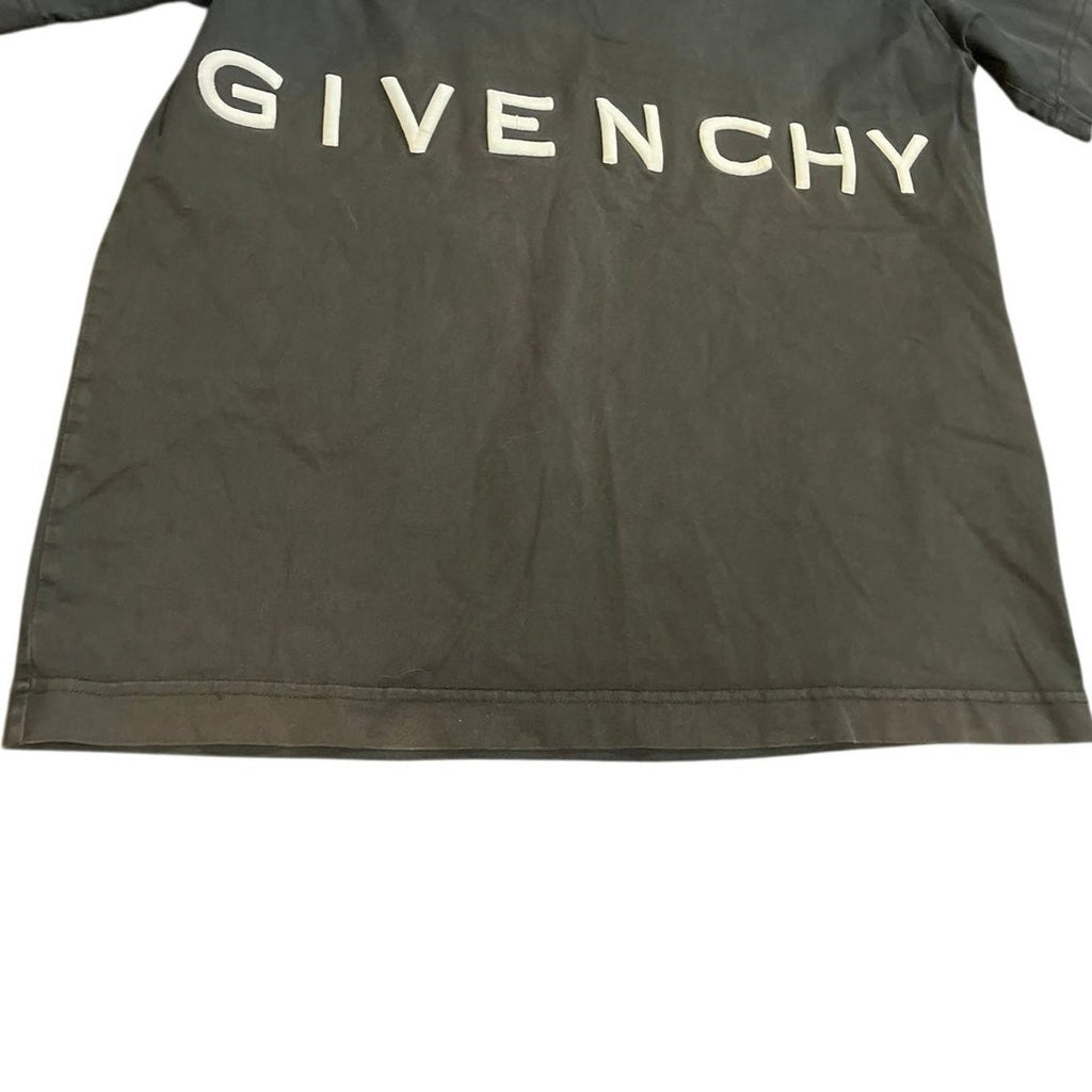 Givenchy 4G Embroidered Logo Crewneck T-Shirt SZ XS Luxury Streetwear Forward