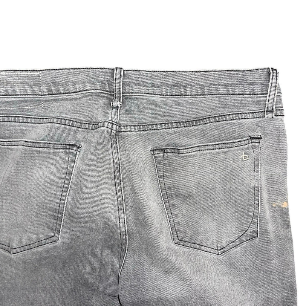 Rag & Bone Men's Fit 1 Extra Slim Button Fly Greyson Jeans Size 33 Punk Grunge