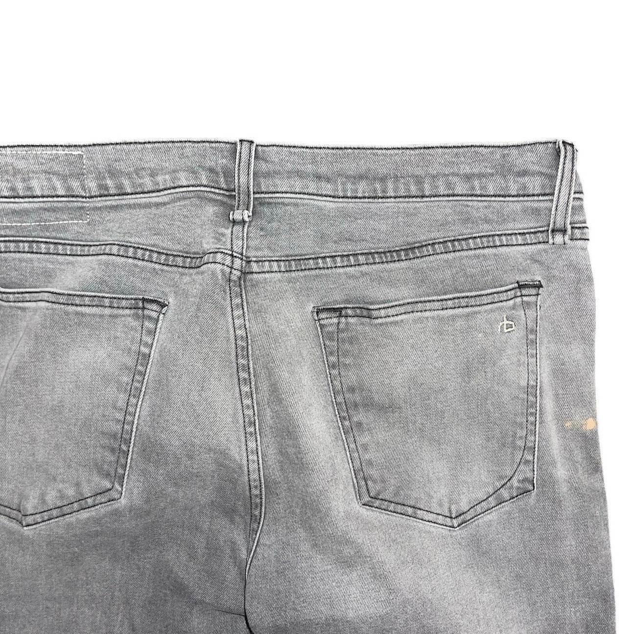 Rag & Bone Men's Fit 1 Extra Slim Button Fly Greyson Jeans Size 33 Punk Grunge