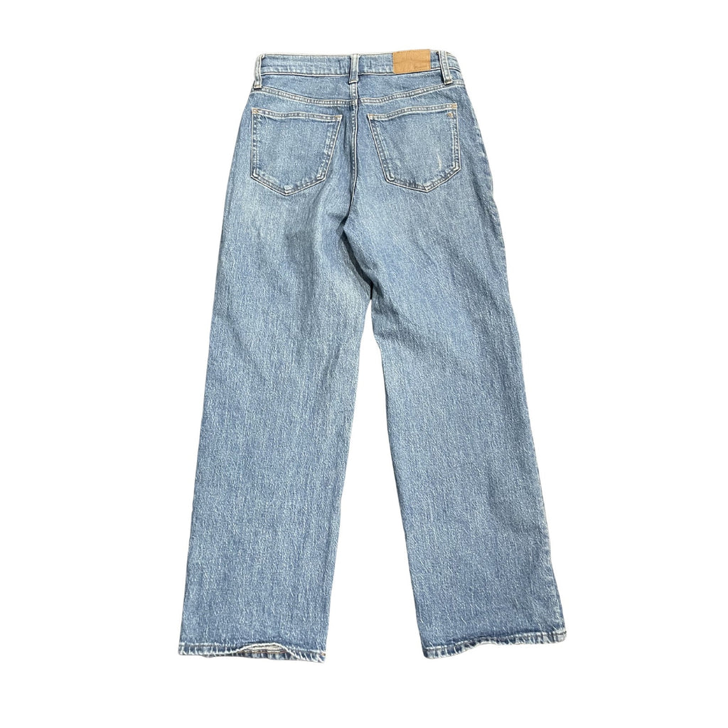Madewell The Perfect Vintage Wide Leg Denim Jeans size 27 Streetwear Chic Pants
