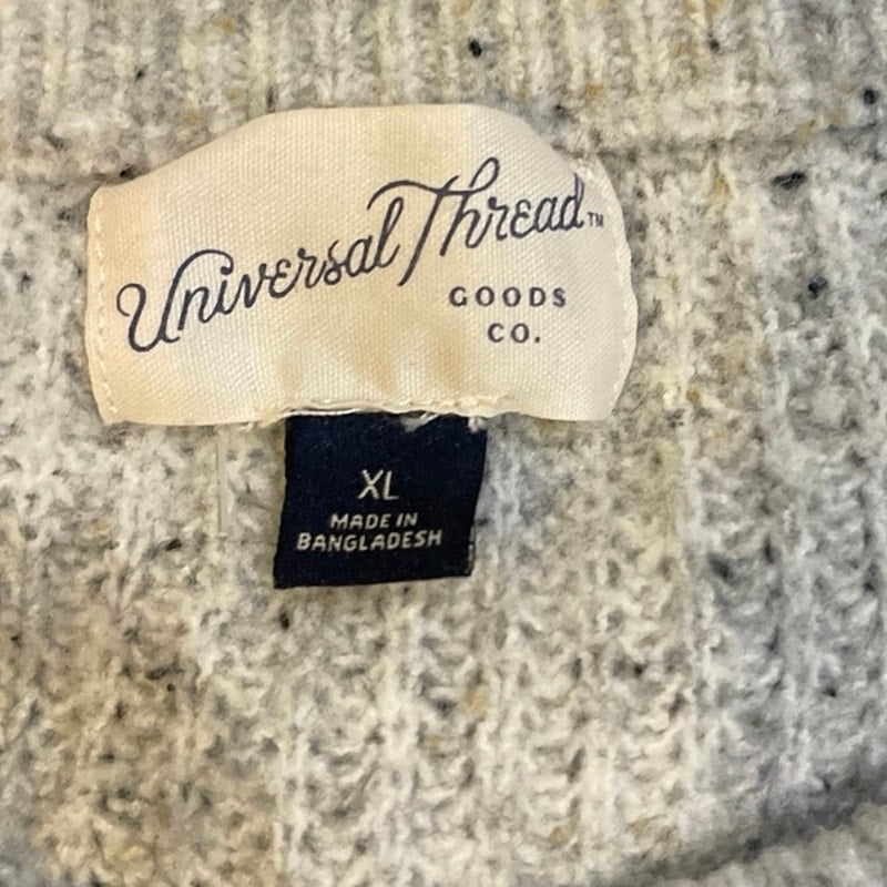 Universal Thread Soft Chunky Cropped Oversized Sweater SZ L Outerwear Streetwear