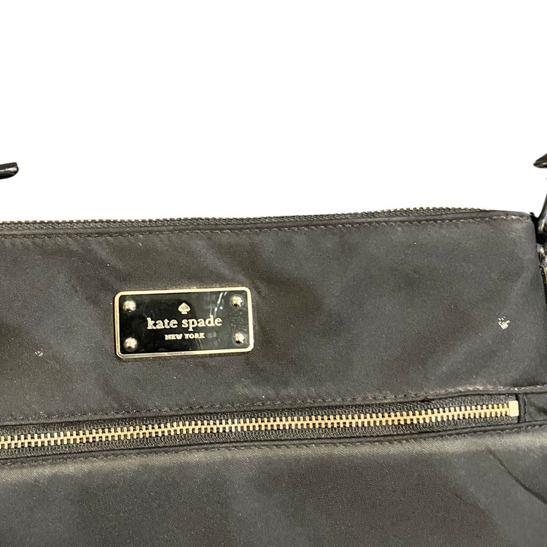 Kate Spade New York Blake Avenue Keisha Black Nylon Crossbody Bag Minimalist