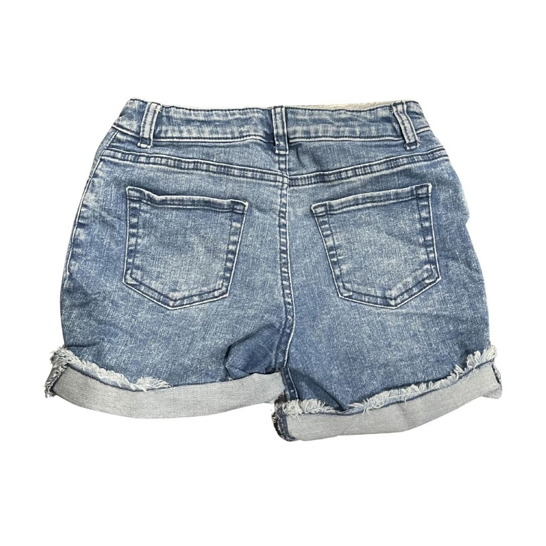 Cat & Jack Youth Girl Cuffed Denim Jeans Shorts Size 10/12 Kidscore Streetwear