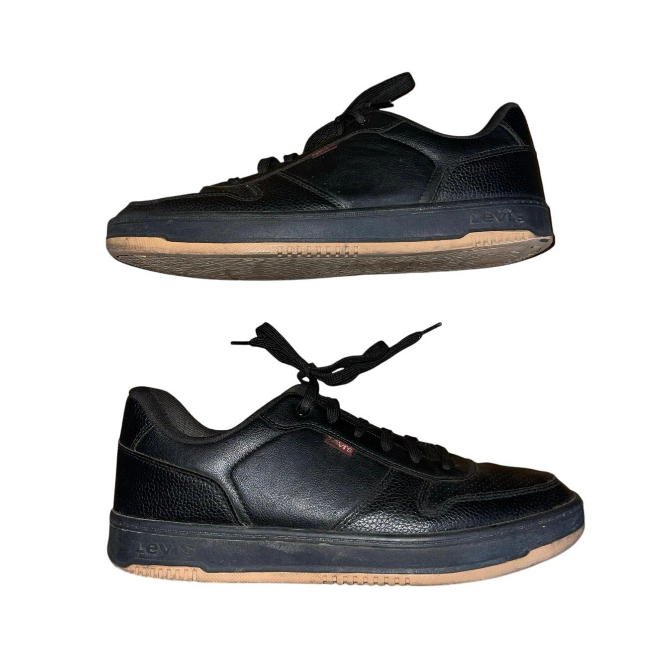 Levi's Drive Lo Synthetic Leather Lace up Sneakers Size 12 Casual Streetwear