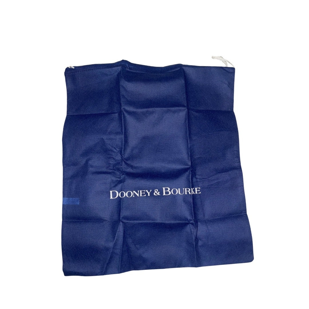 Dooney and Bourke Gingy Ostrich Embossed Zip Crossbody Leather Tassel NWOT