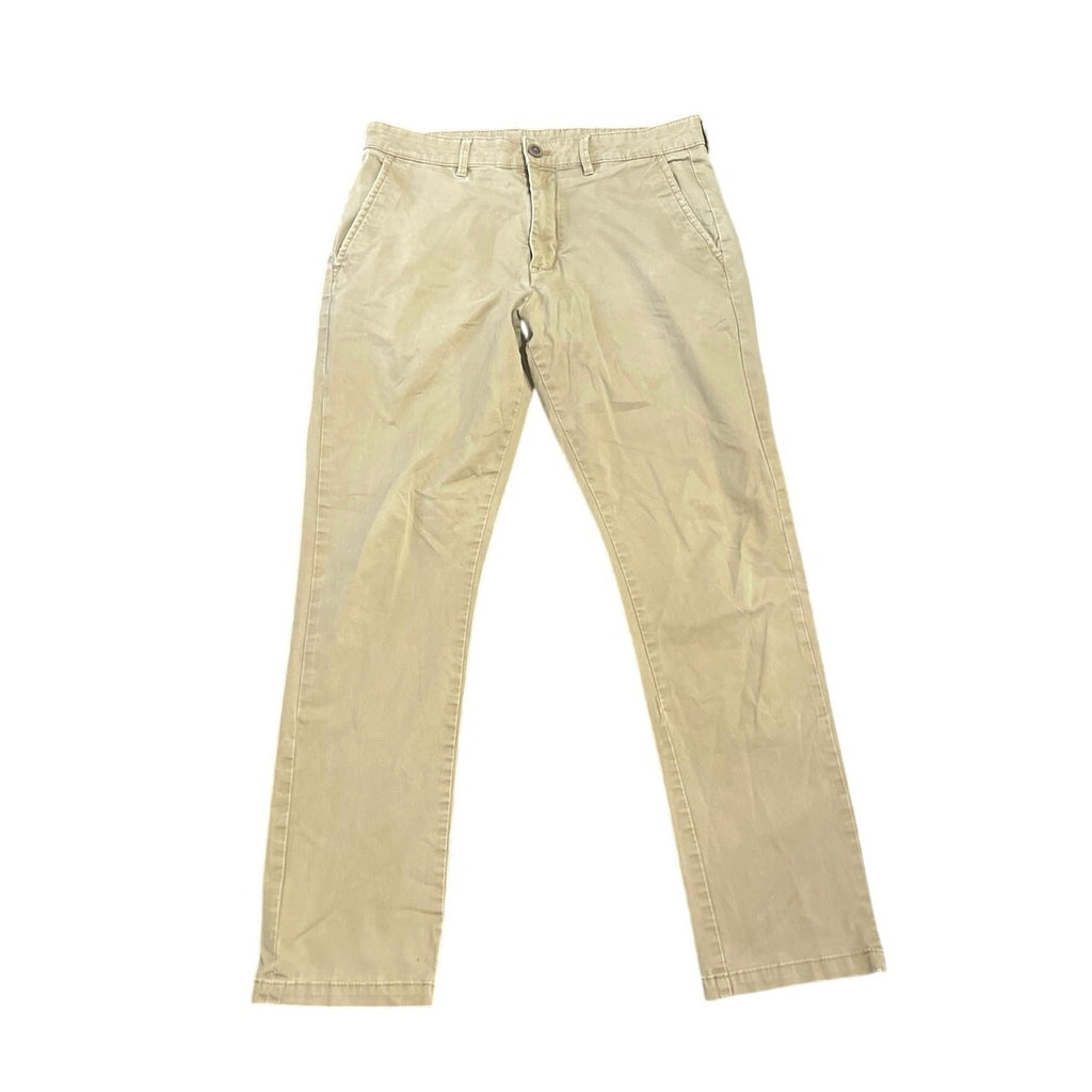 Weatherproof Khaki Chino Trousers Pants Size 30X30 Casual Office Preppy
