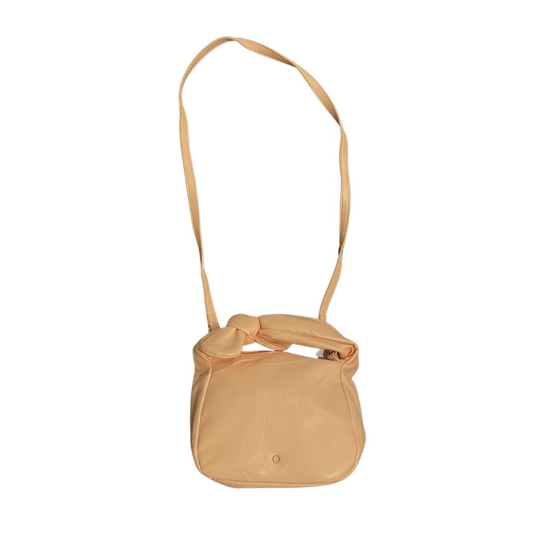 LC Lauren Conrad Top Handle Bow Crossbody Bag Vegan Leather Girly Flirty NWT