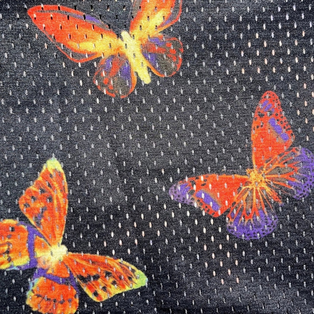 No Boundaries Mens Mesh Tank Top Butterfly Design Size Small