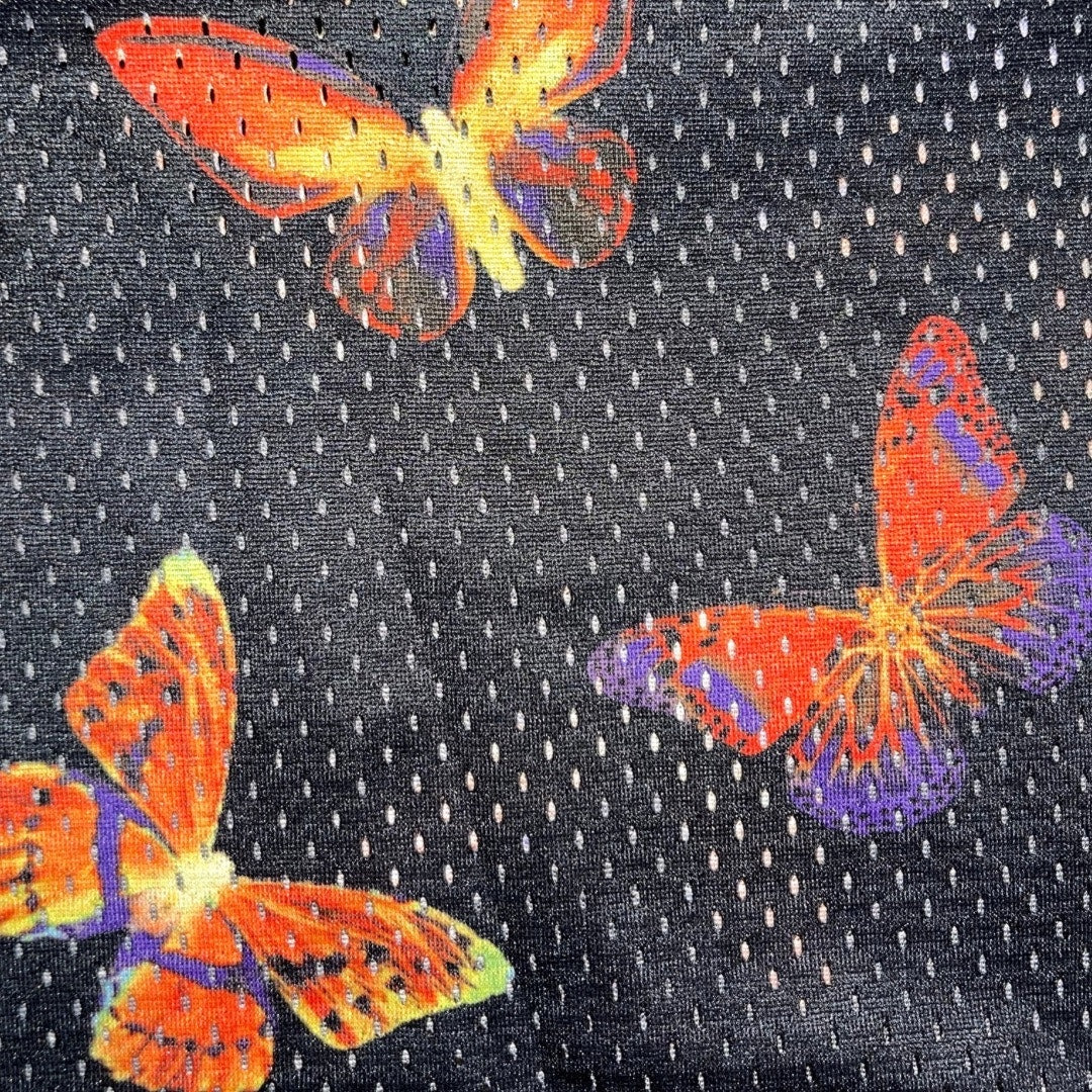 No Boundaries Mens Mesh Tank Top Butterfly Design Size Small