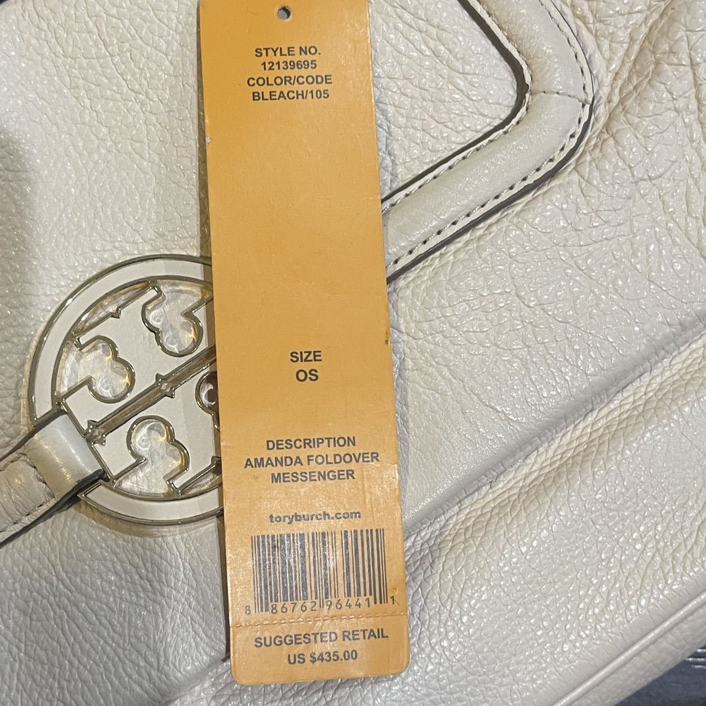 Tory Burch Amanda Foldover Messenger Convertible Crossbody Bag NWT Luxury Chic