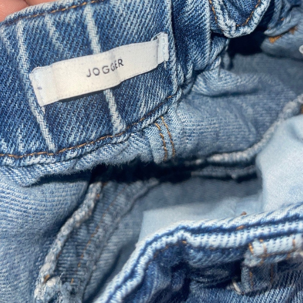 Forever 21 Baggy Denim Cargo Jeans Wide Leg Plus Size 12 Y2K Streetwear 90s Flaw