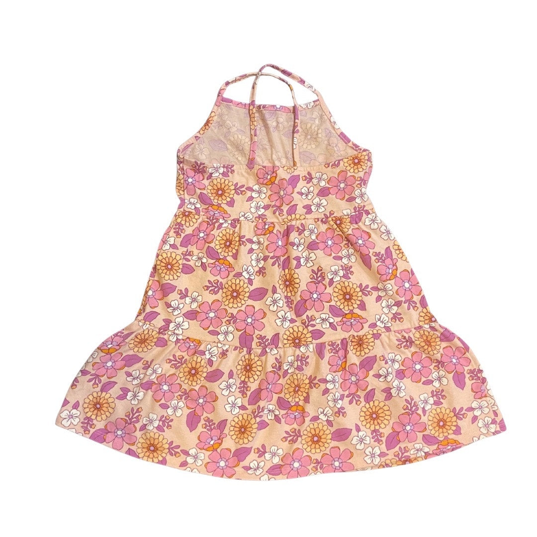 Cat & Jack Floral Print Tank Dress Girls Size M(8) Spring Summer Kidscore