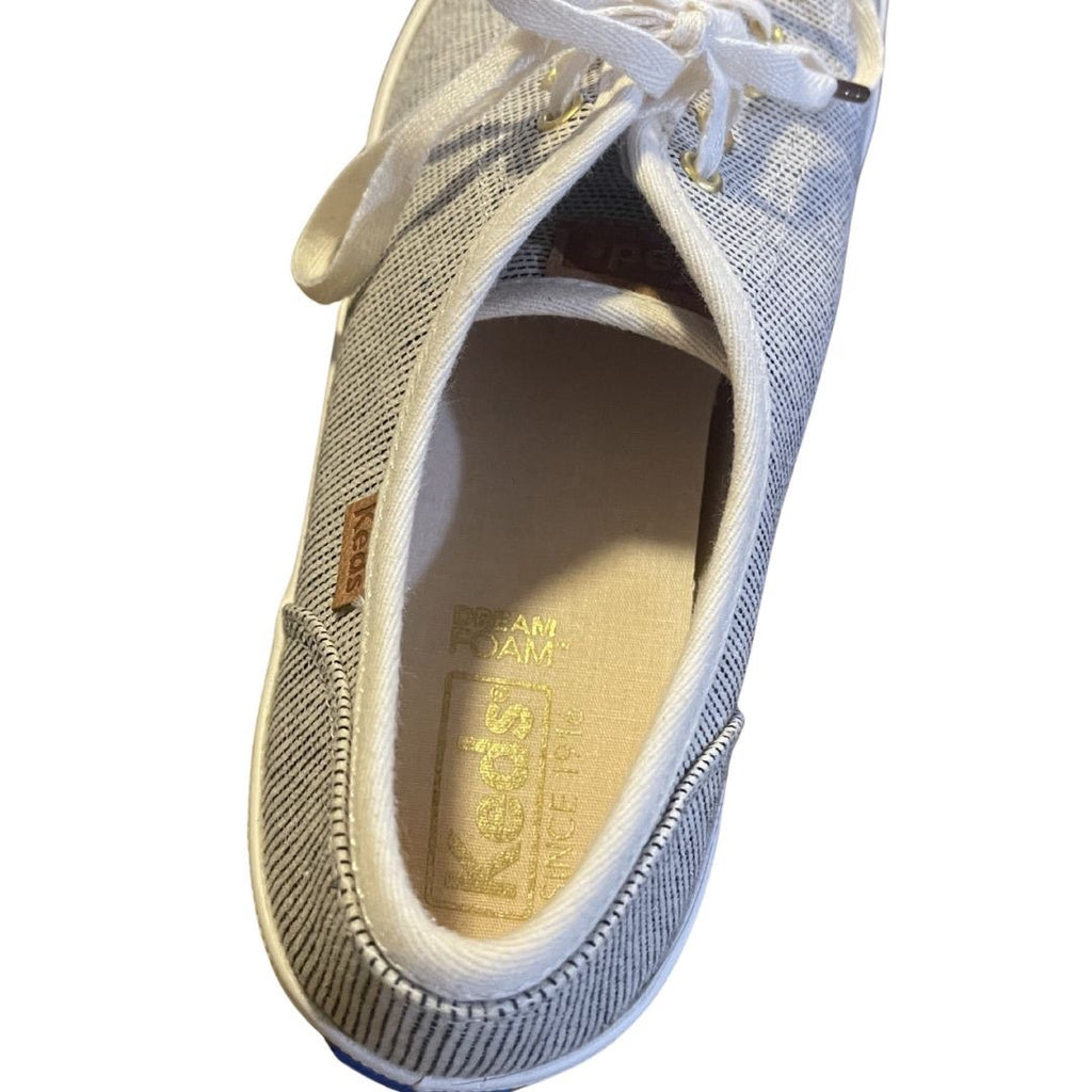 Keds Jump Kickstart Novelty Textile Lace Up Sneakers SZ 8.5 Casual Shoes Preppy