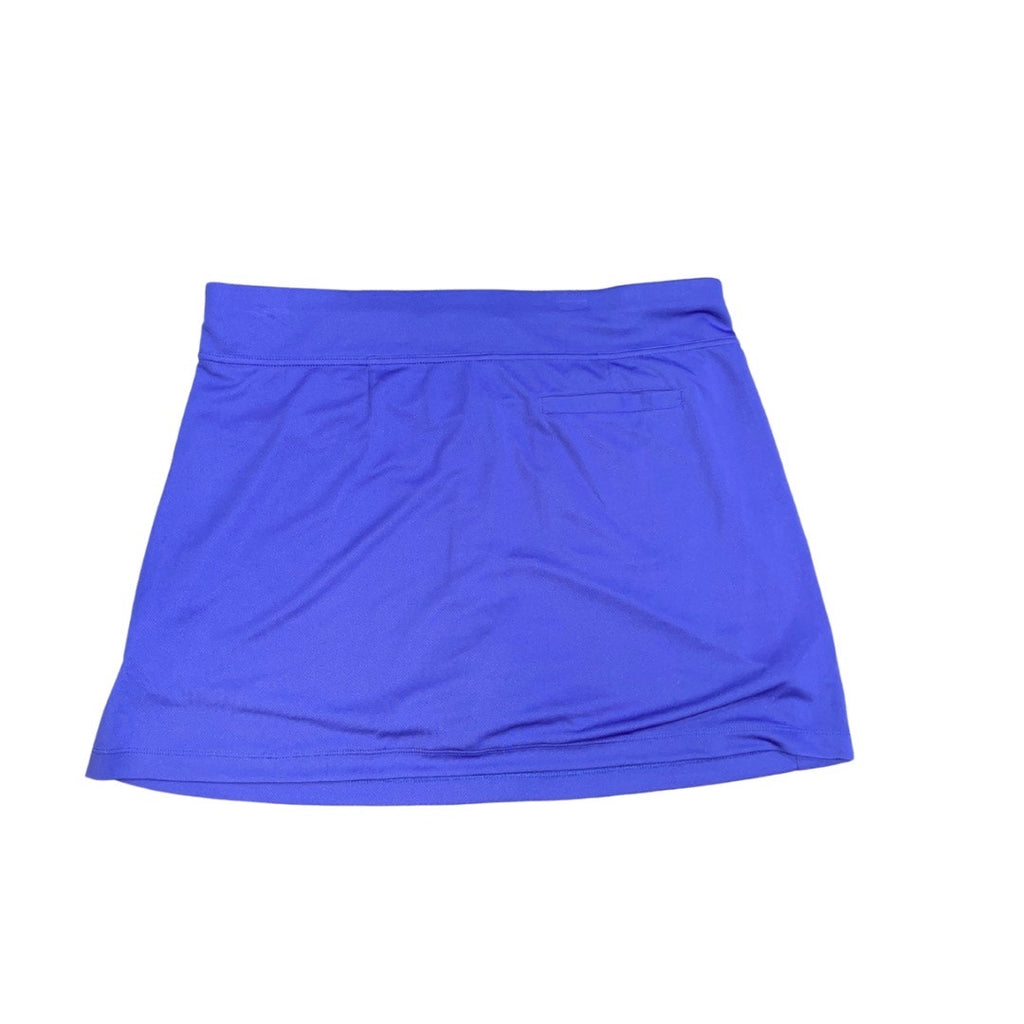 Ben Hogan Womens Gold Skort Royal Blue Tummy Control Size XL Tennis Athletic NWT