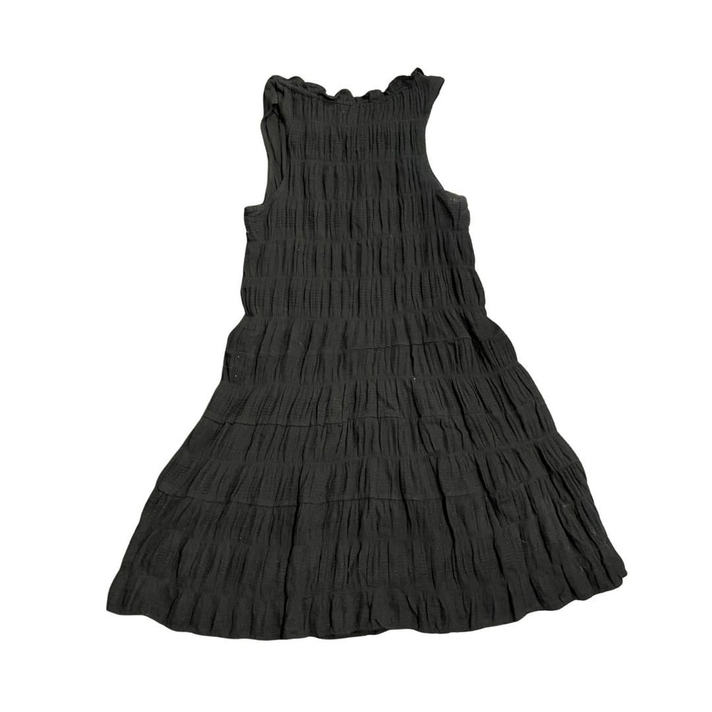 Max Studio Cotton Tiered Sleeveless Short Dress SZ Small Resort Vacation Casual