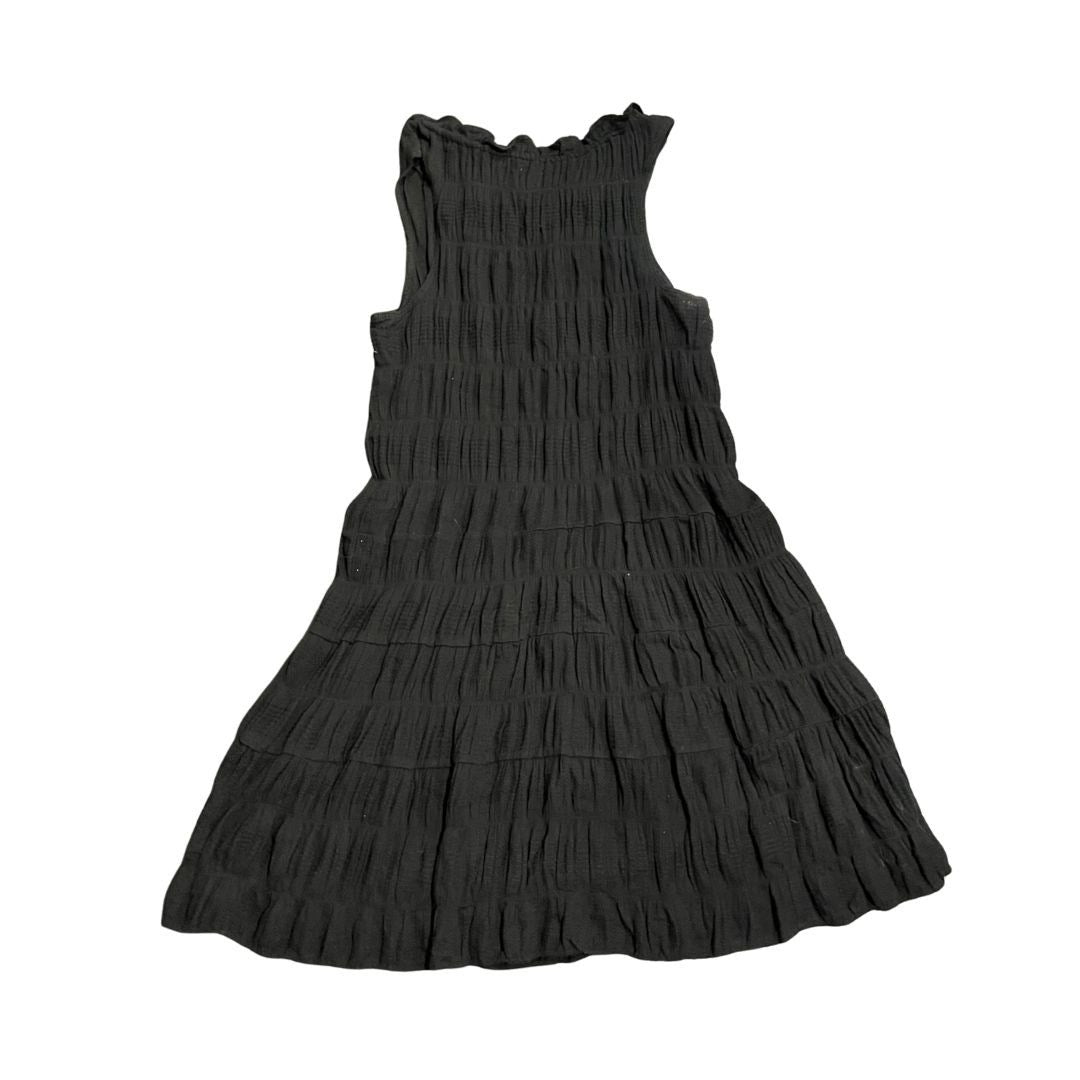 Max Studio Cotton Tiered Sleeveless Short Dress SZ Small Resort Vacation Casual