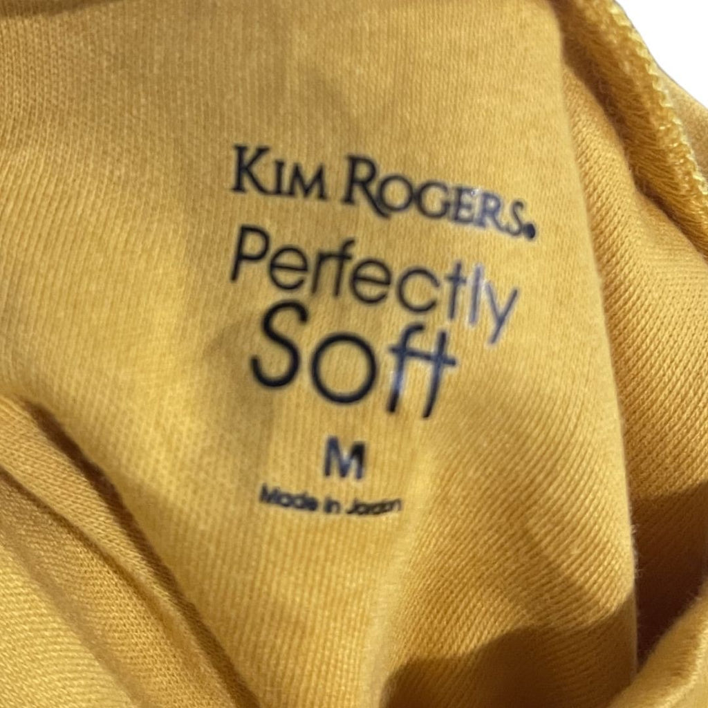 Kim Rogers Perfectly Soft Long Sleeve Mock Neck Shirt SZ Medium Casual Everyday
