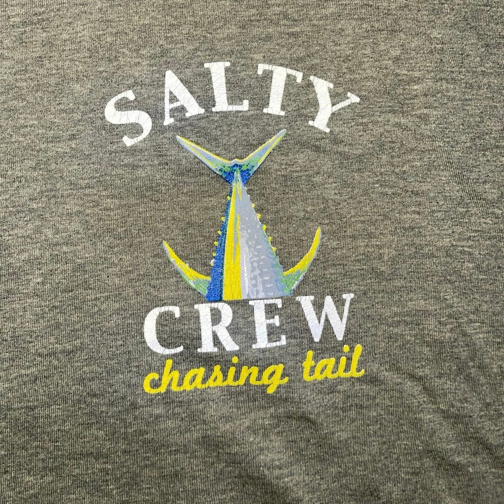 Salty Crew Mens Chasing Tail Heathers Shirt Size 2XL Fishing Boating