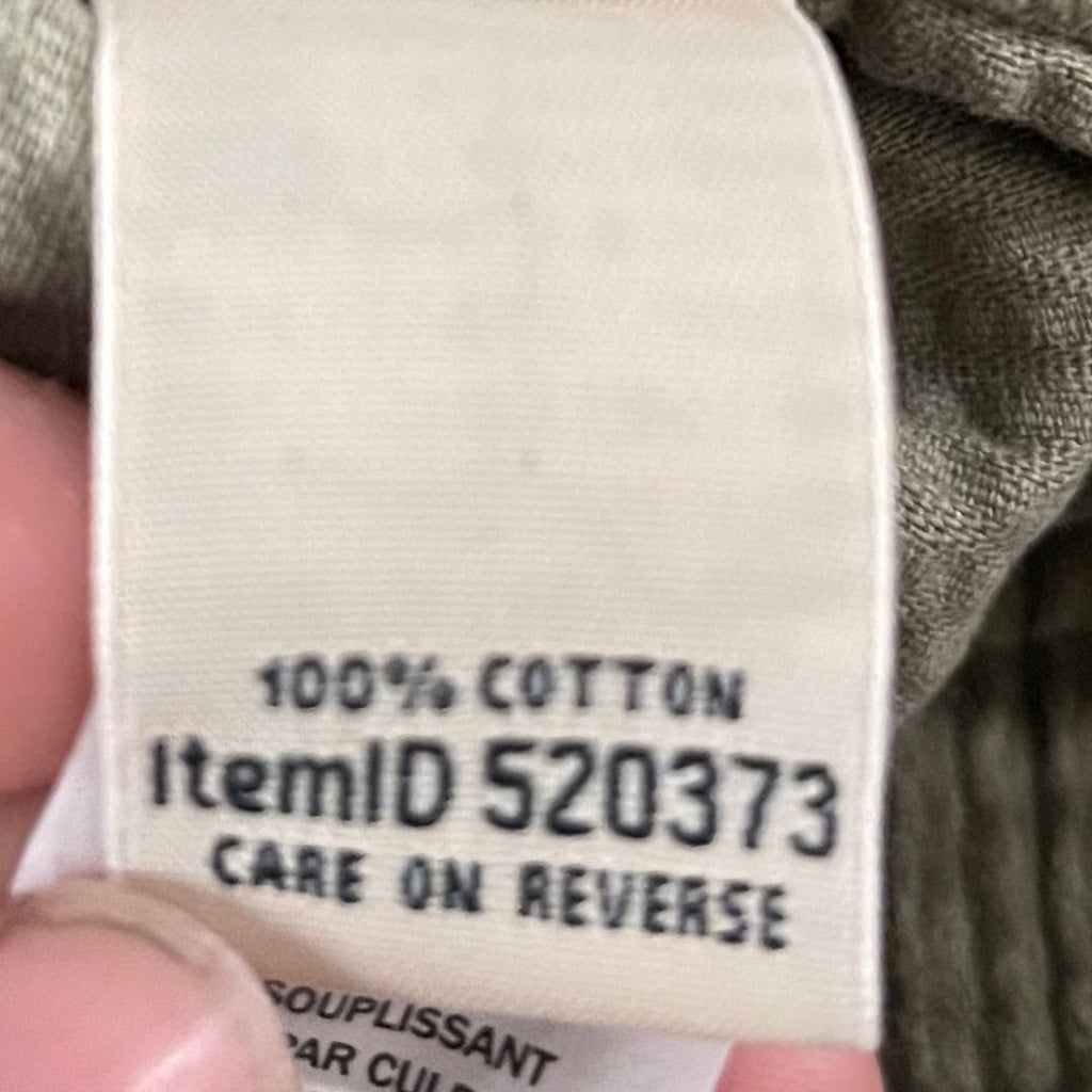 L.L. Bean Women Corduroy Full Zip Hoodie Shirt Jacket Pockets XS 100% Cotton