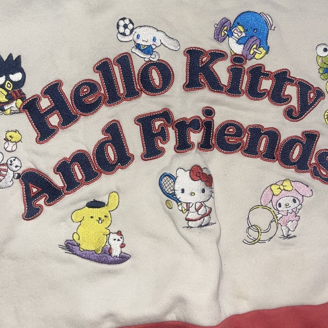 Sanrio Hello Kitty and Friends Sporty PanelcCrewneck Sweater From BoxLunch XL