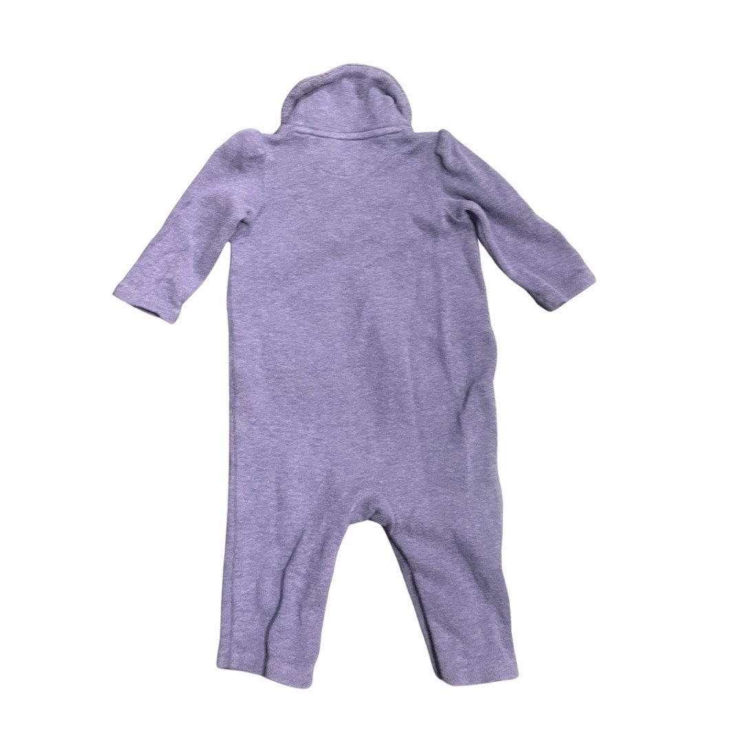 Ralph Lauren Pony Baby Sweater Knit Coverall Lavender Purple 9 Months Kidscore