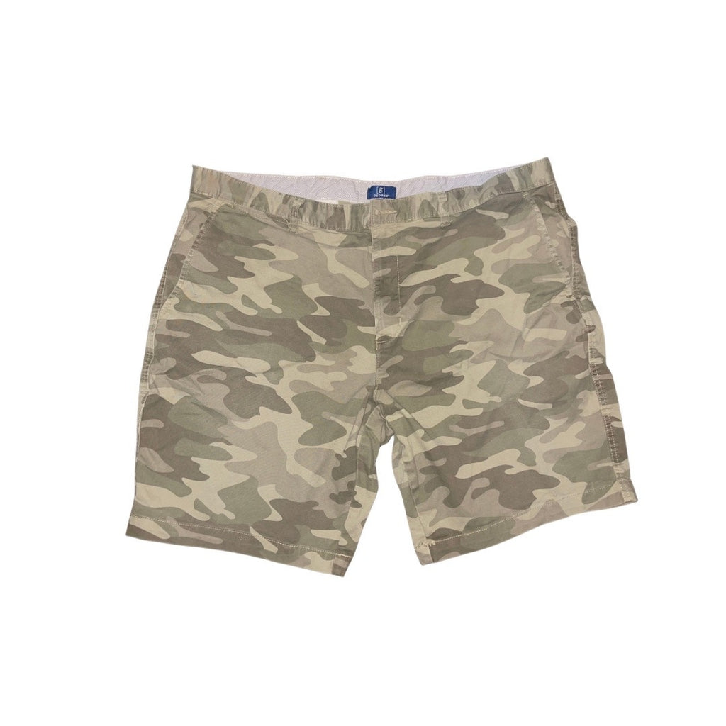 George Camouflage Men's Chino Shorts Size 44 Casual Comfort Outdoors
