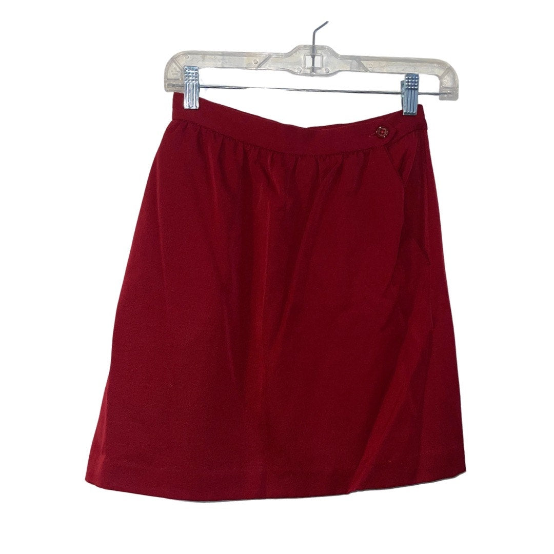 Jeremy By Collegian Sportswear Suit Skirt Blazer Size 2 100% Wool Career Office