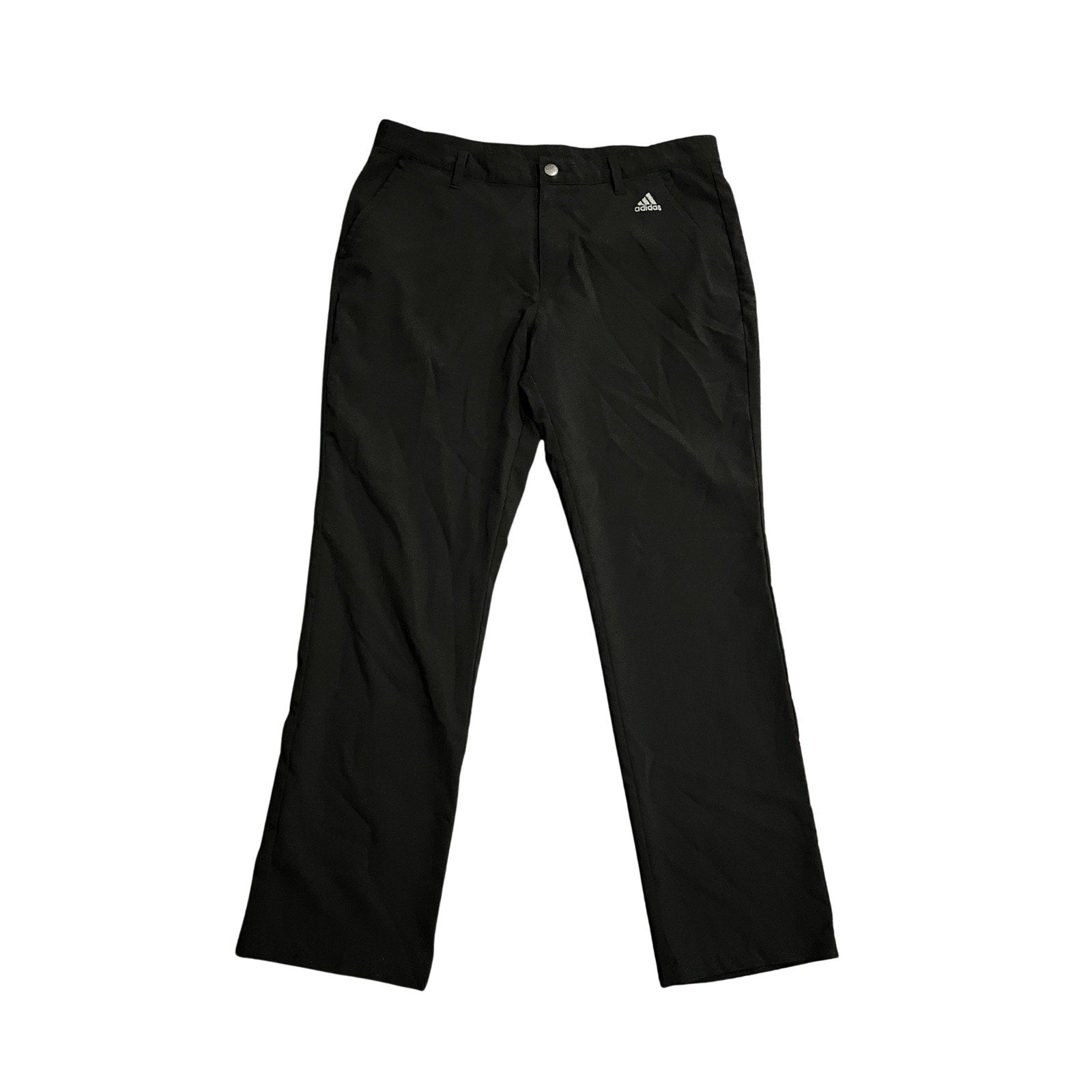 Adidas Men's Black Golf Pants SZ 34x30 Sports Lightweight Performance Athletic