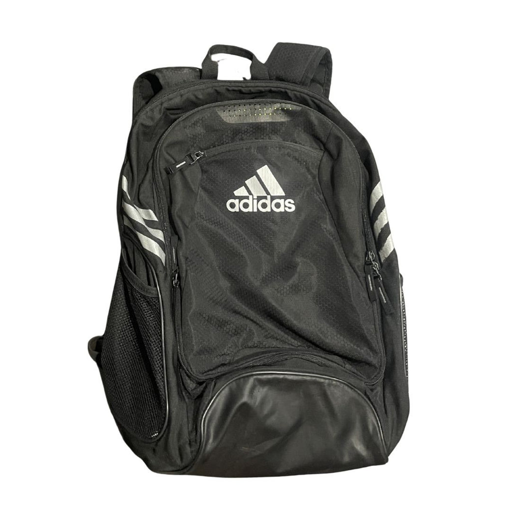 Adidas Stadium Backpack Dual Mesh Bottle Water Pocket Sports Athletic Travel