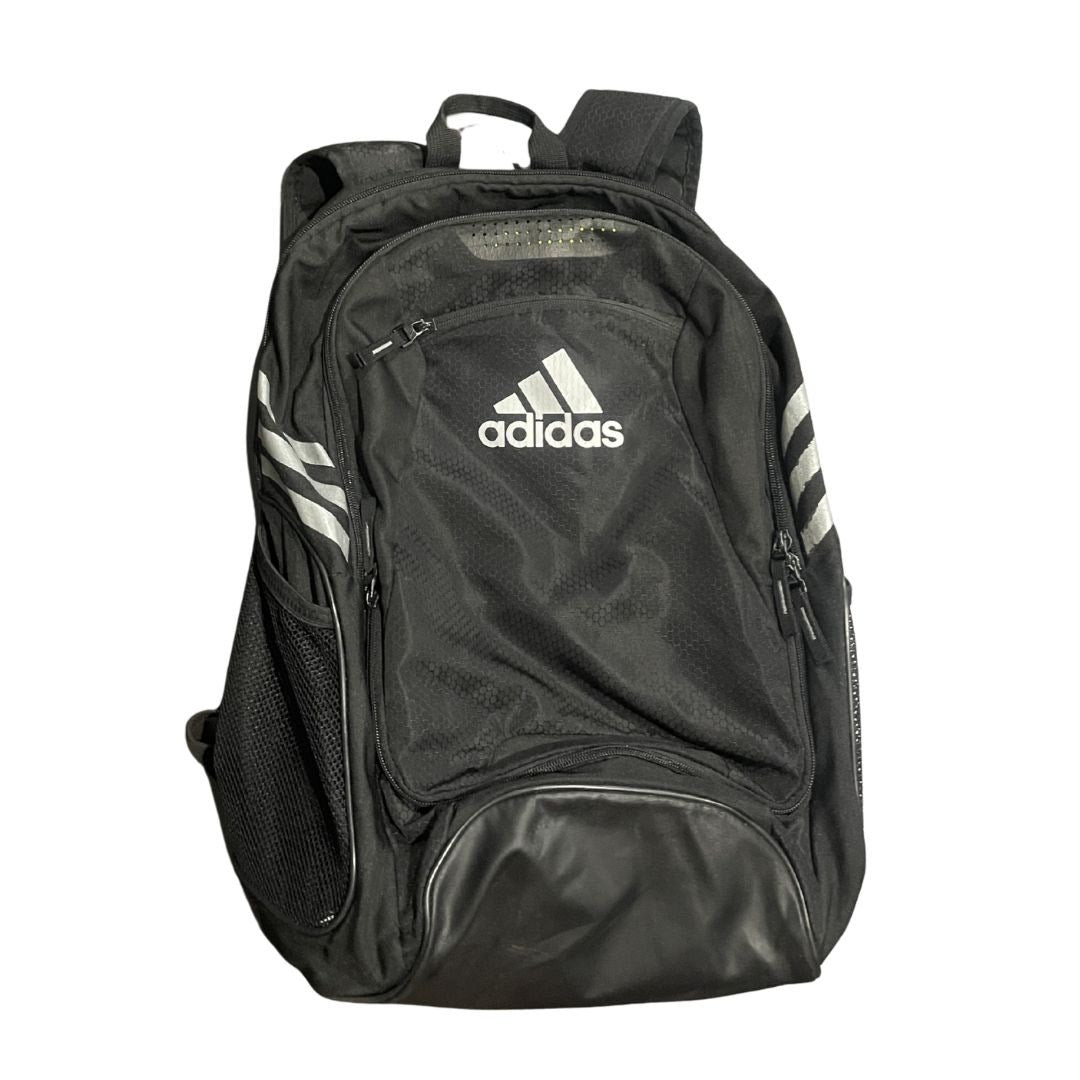 Adidas Stadium Backpack Dual Mesh Bottle Water Pocket Sports Athletic Travel