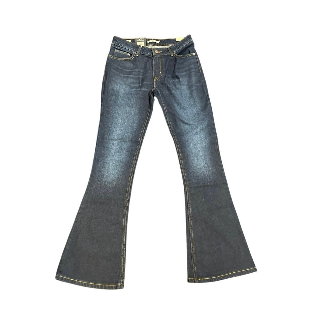 Levi's Low Rise Low Slim Boot Dark Wash Denim Jeans SZ 29 NWT Retro Flare Leg