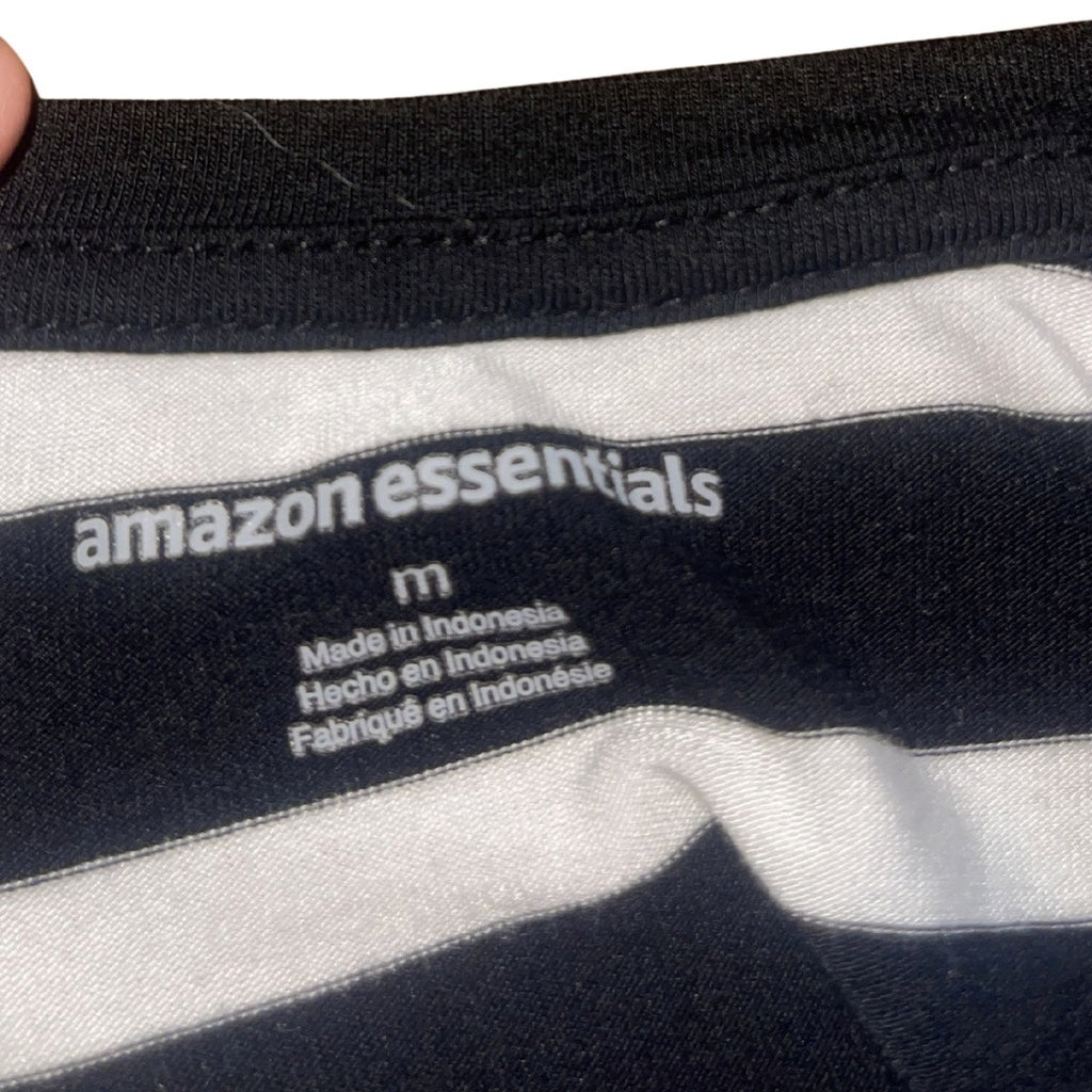 Amazon Essentials Lot of 2 Romper and Dress Black White SZ Medium Casual Comfort