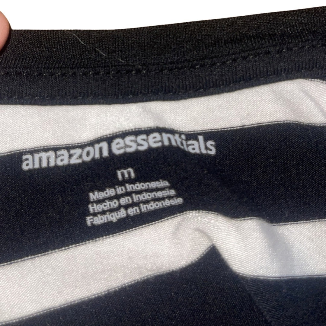 Amazon Essentials Lot of 2 Romper and Dress Black White SZ Medium Casual Comfort