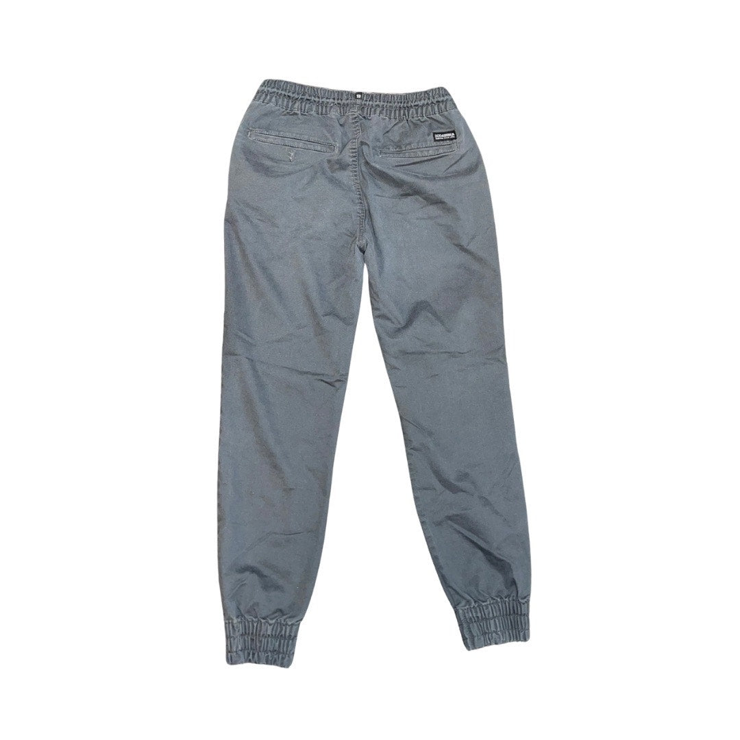 DOO Australia Men's Jogger Twill 22 Pants Ankle Size Gray Pull on Drawstring